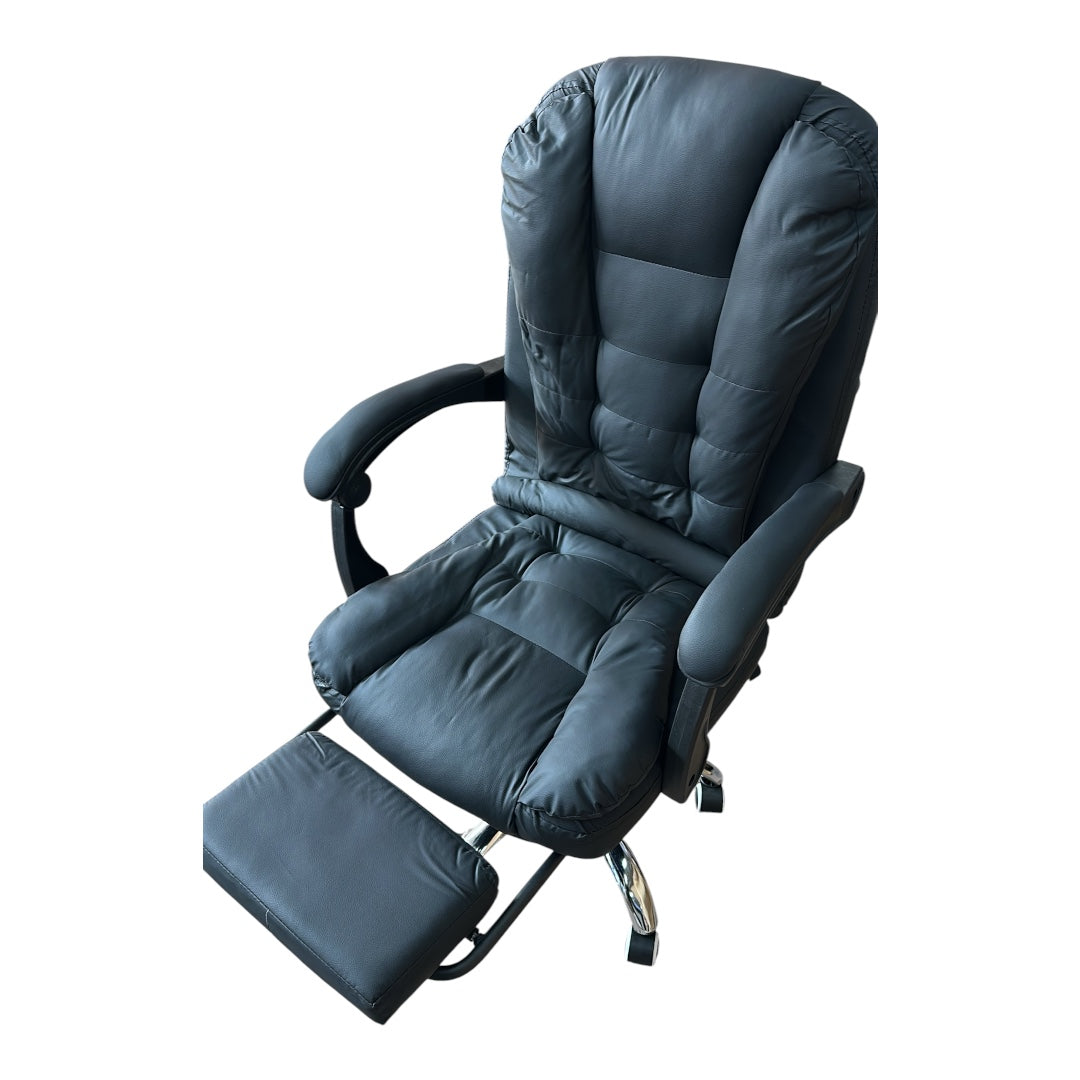 Silla oficina ejecutiva reclinable en color Negro