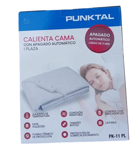 Calienta camas 1 plaza PUNKTAL
