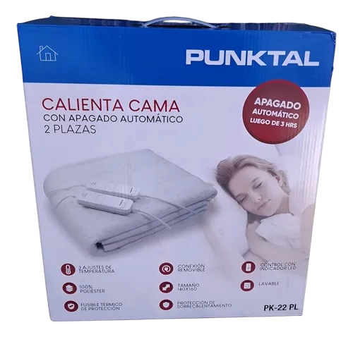 Calienta cama 2 plaza PUNKTAL