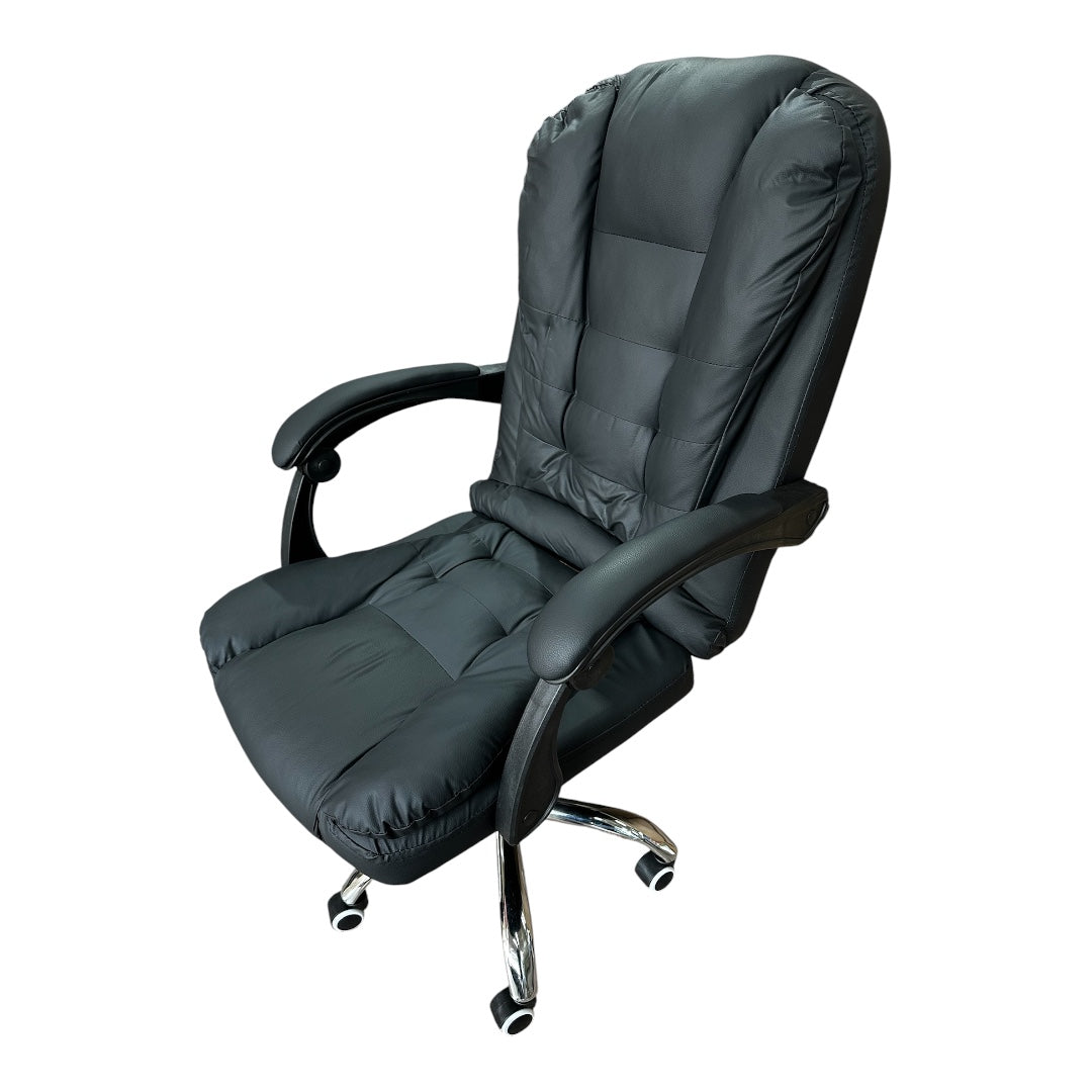 Silla oficina ejecutiva reclinable en color Negro