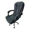 Silla Oficina con apoya pies Negra