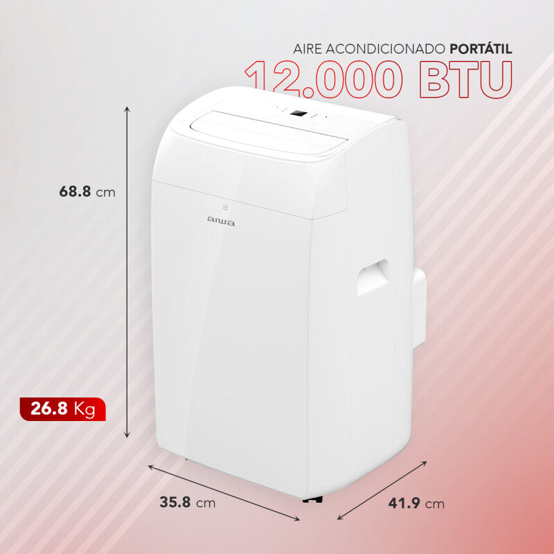 Aire acondicionado portátil 12000btu AIWA wifi