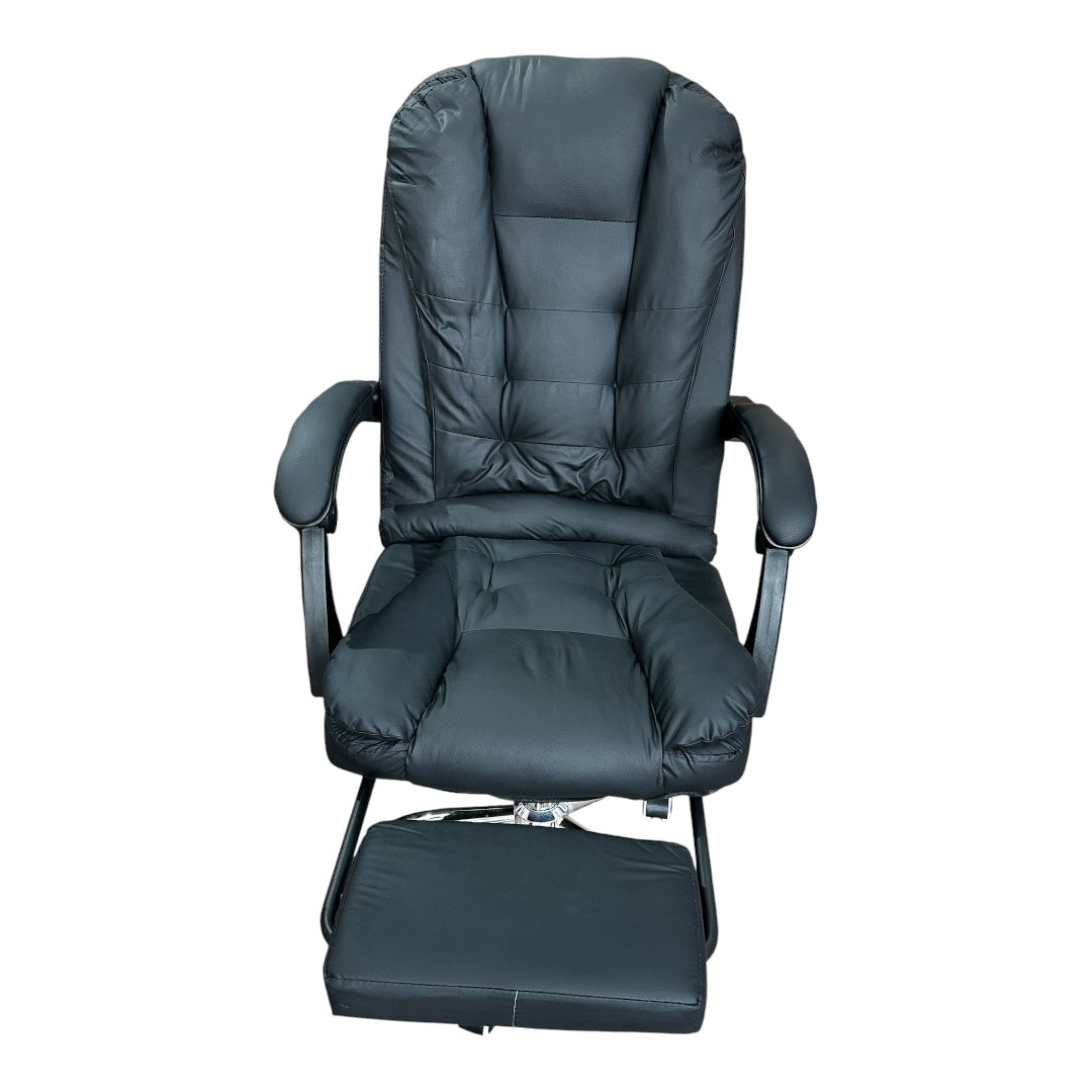 Silla oficina ejecutiva reclinable en color Negro