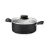 Batería de Cocina linz 7PZ TRAMONTINA COLOR NEGRO