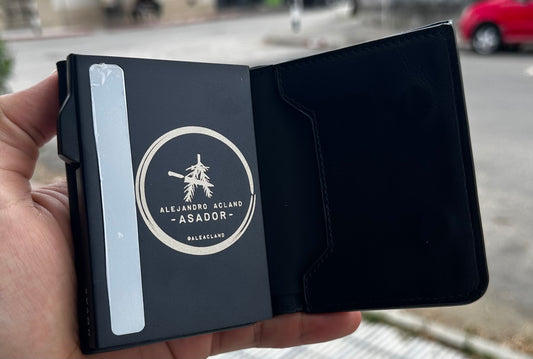 Billetera NOVAS RFID CON PERSONALIZACIÓN