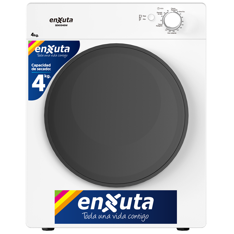Secarropa Carga frontal 4kg Enxuta