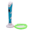 Lapicera 3D COLOR CELESTE