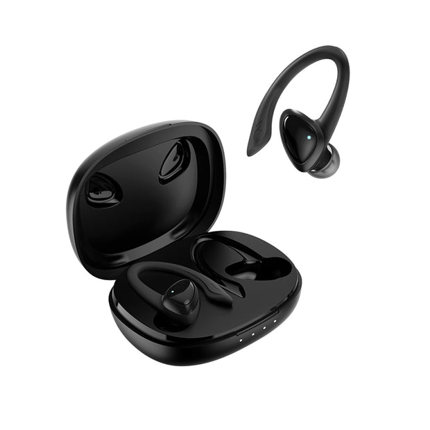 AURICULAR MICCELL INALAMBRICO VQ-BH24 OWS CON SUJETADOR NEGRO