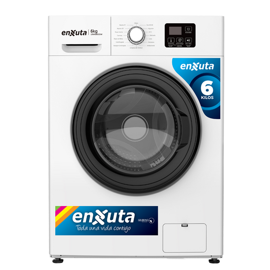 Lavarropas Enxuta 6kg carga frontal