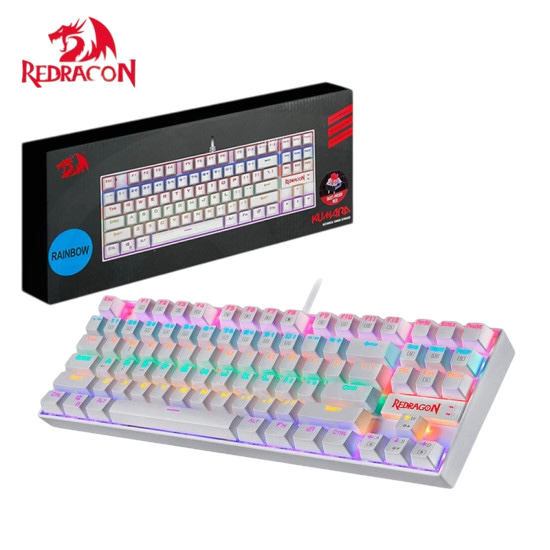 Teclado Kumara Rainbow switch Red Redragon