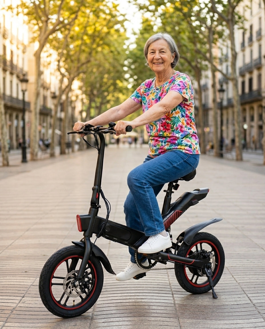 Bicicleta eléctrica GYROOR R14