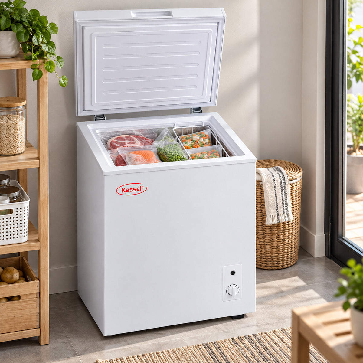 Freezer Horizontal Kassel 100 L KS-FZ100F – Clase A